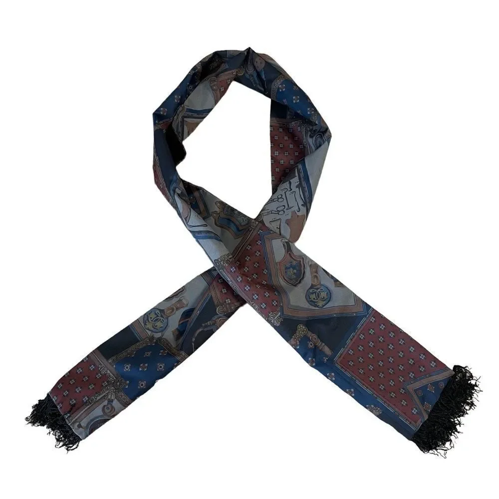 Equestrian  Horse theme gents evening scarf